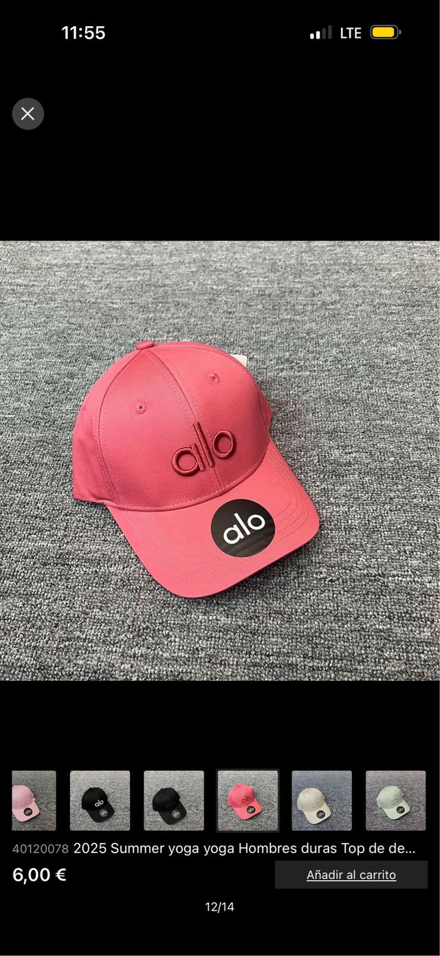 Gorra Alo Negra