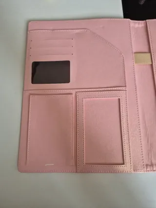Carpeta A4 Piel Rosa