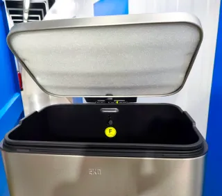 EKO Cubo Basura 50L Acero