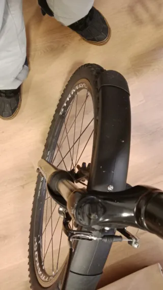 Bicicleta de Montaña Negra