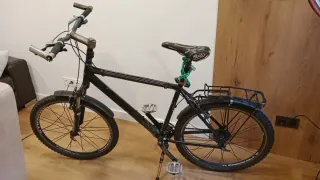 Bicicleta de Montaña Negra