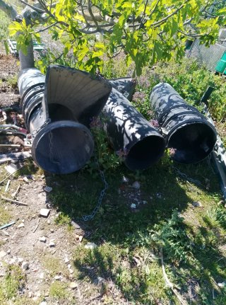 Se vende. Bajante construcción escombros