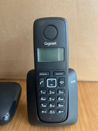 Gigaset A170H y A116 Teléfonos Inalámbricos Negros