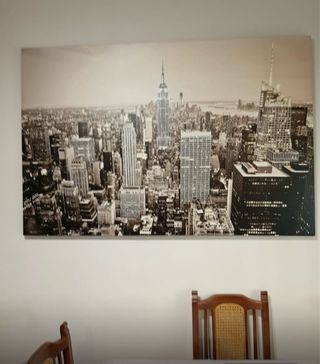 Cuadro Skyline Nueva York 1.50x1m