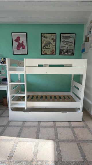Litera madera maciza infantil