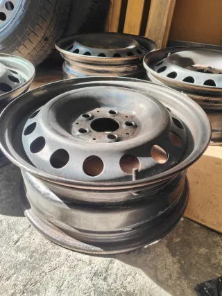 Juego 4 Llantas Hierro Originales Mercedes