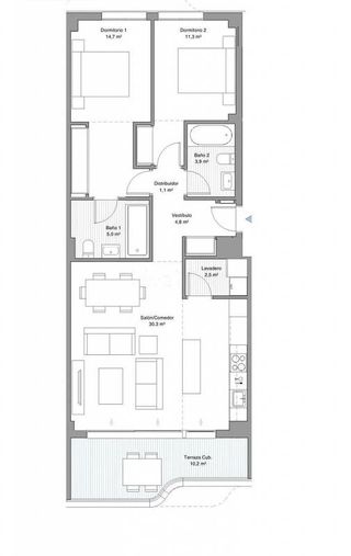 Piso en venta en Los Álamos en Torremolinos