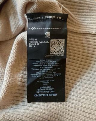Jersey de hombre de G-Star Raw (M)