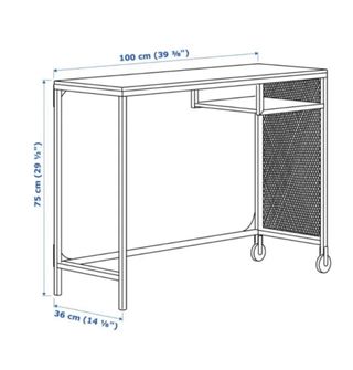 Scrivania Industriale Fjällbo Ikea