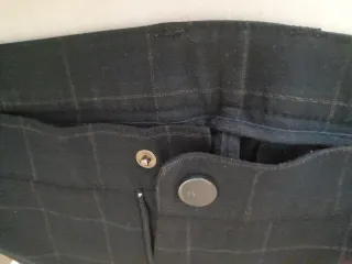 Pantalón cuadros Zara Talla M