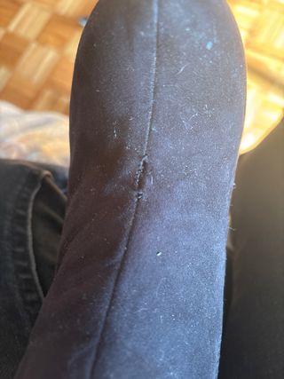 Botines negros de tacón