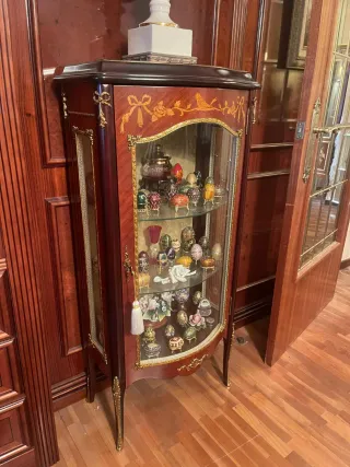 Mesa consola antigua de madera