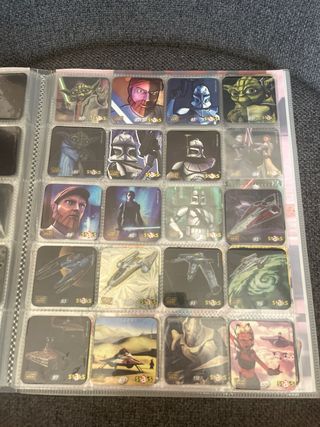 Star Wars Panini, 90% Completado, Coleccionismo