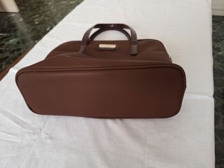 Borsa donna marrone con manici