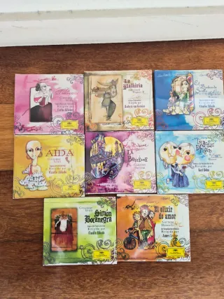 Colección 8 Cd Ópera Niños Cuentos Incluidos Nuevo