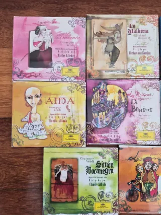 Colección 8 Cd Ópera Niños Cuentos Incluidos Nuevo