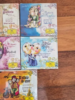 Colección 8 Cd Ópera Niños Cuentos Incluidos Nuevo