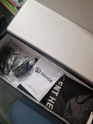 Guantes Moto Calefactables Savior Negros 2XL