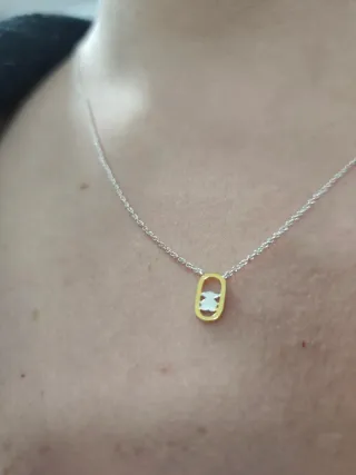 Colgante Tous Oro y Plata