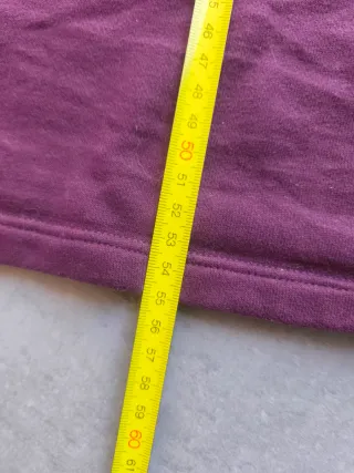 Sudadera Calvin Klein Mujer Morado Cropped