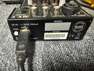 TOPP PRO MX3 Mixer Analogico Portatile USB