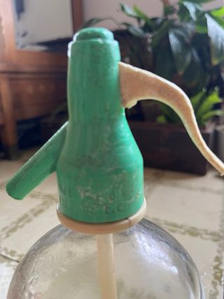 Sifón Antiguo Julio Agudo Vintage