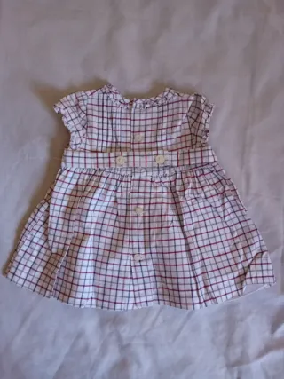 Vestido y braguita Gocco T 6-9 meses