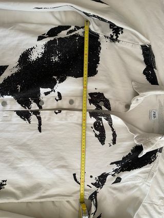 Camicia uomo Zara stampa viso