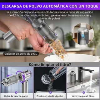 Aspiradora de mano Brushless ST-6691Plus
