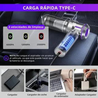 Aspiradora de mano Brushless ST-6691Plus