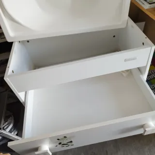 Cambiador TRAMA con bañera