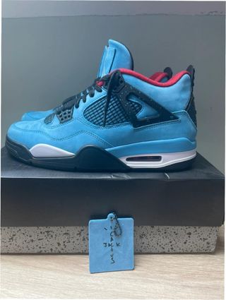 Jordan 4 Retro University Blue Talla 44