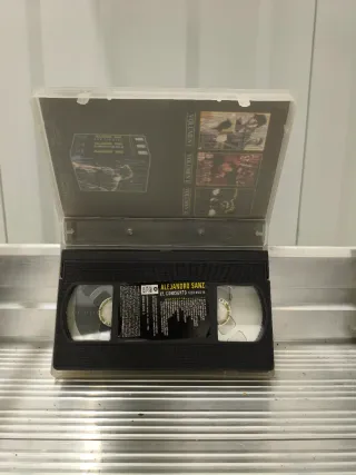 VHS Alejandro Sanz  El Concierto Tour Más 98