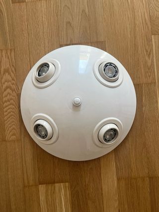 Lámpara techo 4 focos LED