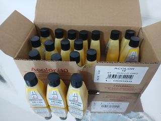 19 Pezzi Colorante AColor Giallo Oro Concentrato