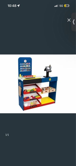Cocinita de madera para niños