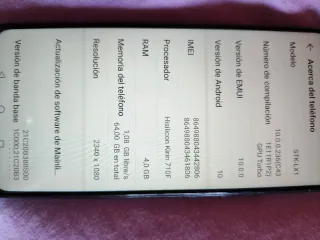 Huawei Z Negro,funciona perfectamente.