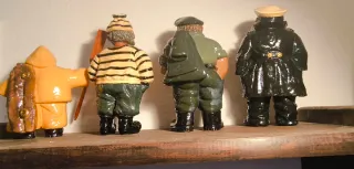 Vintage Figuras marineros antiguas años 60