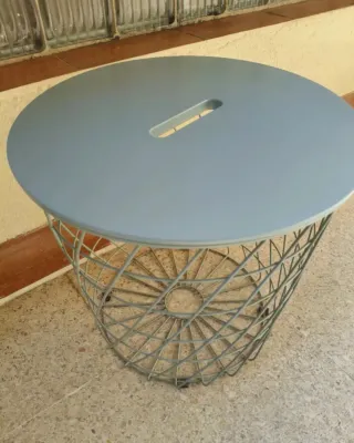Mesita Kvistbro Ikea Metal Madera