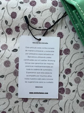 Bolso Atelier Batac verde