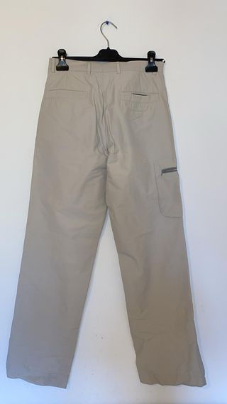 Pantaloni cargo leggeri beige taglia 44