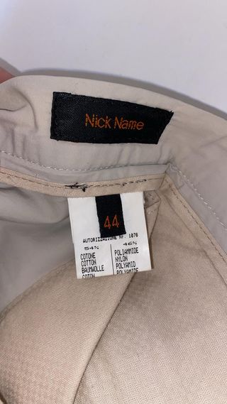 Pantaloni cargo leggeri beige taglia 44