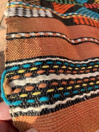 Alfombra bereber antigua de lana