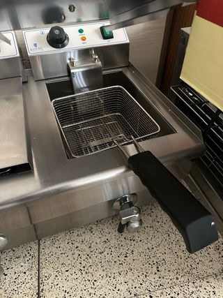 Freidora Profesional Doble 10L + 10L