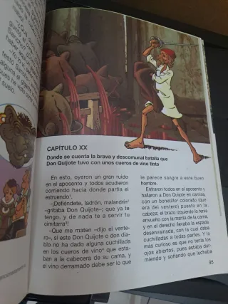 Don Quijote De La Mancha  y la h° de Cervantes