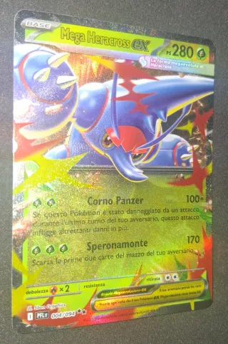 Carte Pokémon Heracross e Mega Heracross