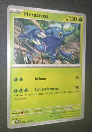 Carte Pokémon Heracross e Mega Heracross