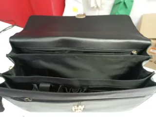 Maletín Piel Master London Negro