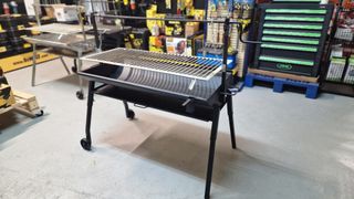 BARBACOA HIERRO XL 100X50 PARRILLA INOX