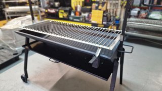 BARBACOA HIERRO XL 100X50 PARRILLA INOX
